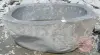 Product image 3 of the product “Riverstone basin, natural surface, polished inside. Dia approx 101-110. Height 61-70 ”